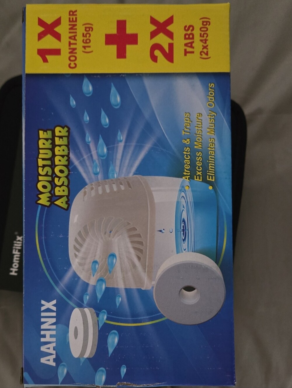 Moisture Absorber Home Dehumidifier - White